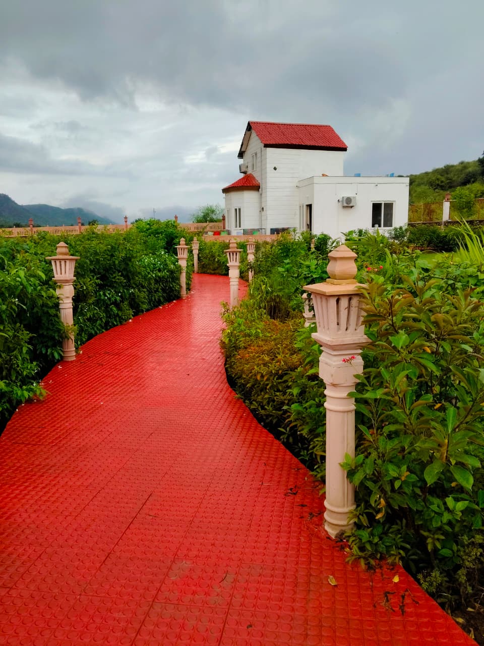 Red Walkway